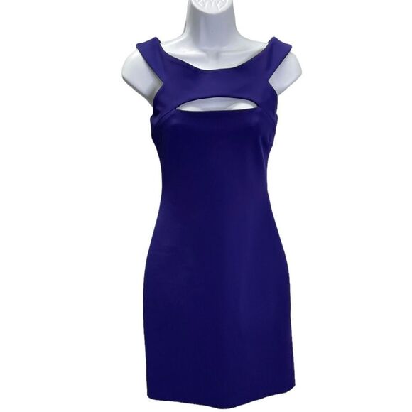 Cushnie et Ochs Power Viscose Cut Out Bodycon Dress Size 2 - Picture 1 of 7